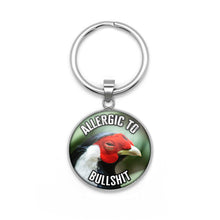 Load image into Gallery viewer, Allergic To Bullshit Keychain
