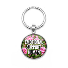 Load image into Gallery viewer, Emotional Support Human Keychain