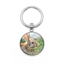 Load image into Gallery viewer, Sun's Out Buns Out Keychain