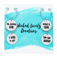Load image into Gallery viewer, On Cloud Wine Set - Wine Glass Charms