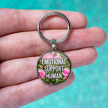Load image into Gallery viewer, Emotional Support Human Keychain