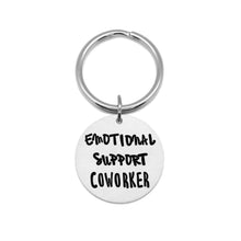 Load image into Gallery viewer, Emotional Support Coworker Keychain