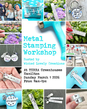 Load image into Gallery viewer, March 1 (Hamilton) Metal Stamping Workshop