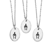 Load image into Gallery viewer, Middle Finger Necklace