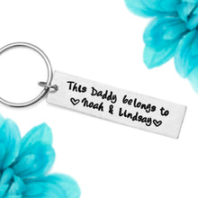 Load image into Gallery viewer, This Daddy Belongs To Keychain