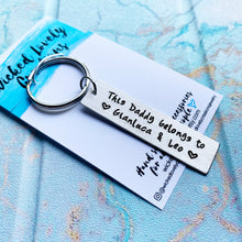 Load image into Gallery viewer, This Daddy Belongs To Keychain
