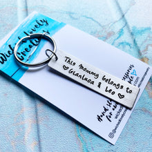 Load image into Gallery viewer, This Daddy Belongs To Keychain