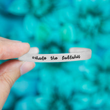 Load image into Gallery viewer, Exhale The Bullshit Bracelet