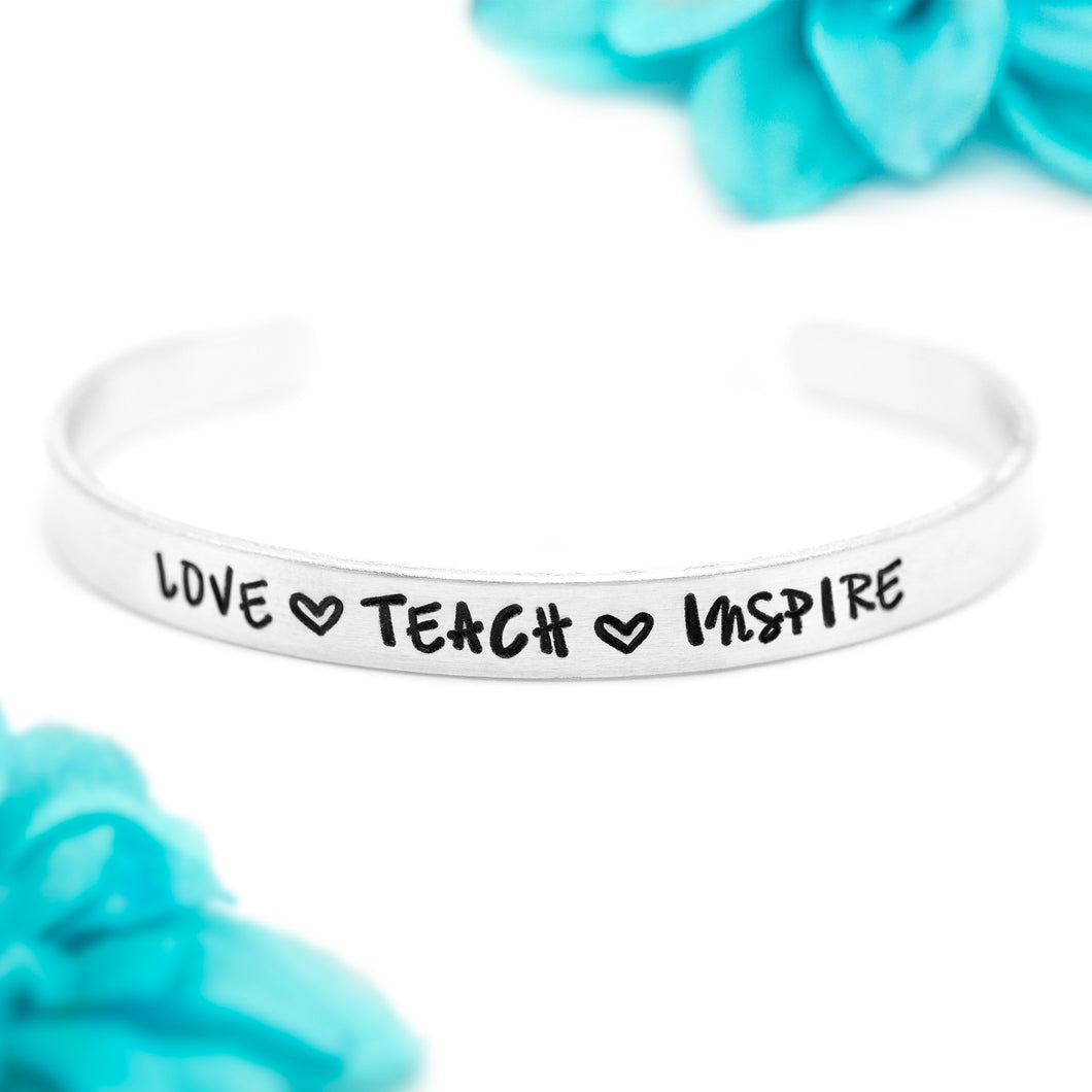 *Old style* Love Teach Inspire Bracelet