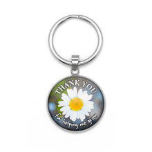 Load image into Gallery viewer, Thank You For Helping Me Grow Keychain
