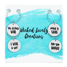 Load image into Gallery viewer, On Cloud Wine Set - Wine Glass Charms

