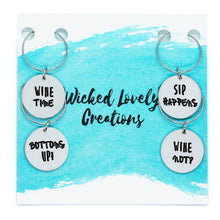 Load image into Gallery viewer, Wine Time Set - Wine Glass Charms
