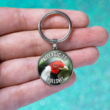 Load image into Gallery viewer, Allergic To Bullshit Keychain
