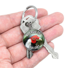 Load image into Gallery viewer, Allergic To Bullshit Keychain
