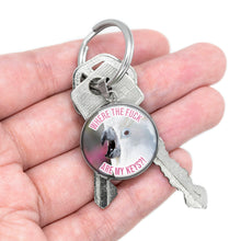 Load image into Gallery viewer, Where The Fuck Are My Keys Keychain

