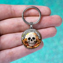 Load image into Gallery viewer, I Just Fucking Love Halloween Keychain
