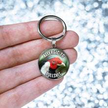 Load image into Gallery viewer, Allergic To Bullshit Keychain
