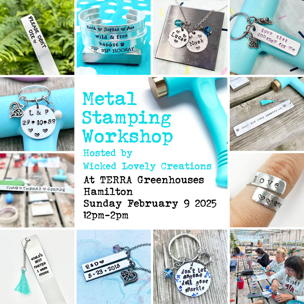 Feb 9 (Hamilton) Metal Stamping Workshop