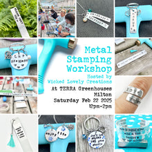 Load image into Gallery viewer, Feb 22 (Milton) Metal Stamping Workshop
