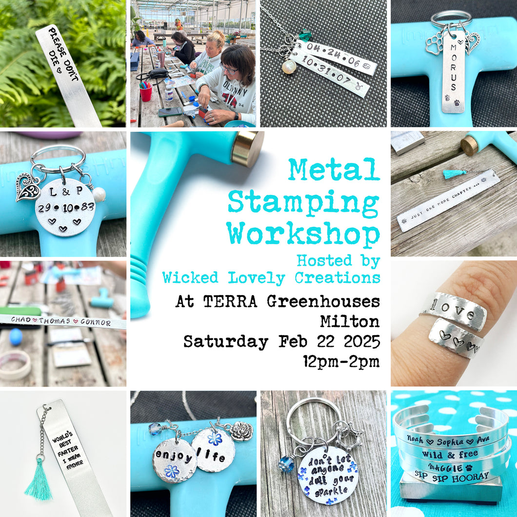 Feb 22 (Milton) Metal Stamping Workshop