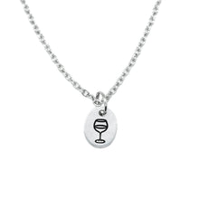 Load image into Gallery viewer, Mini Wine Glass Necklace
