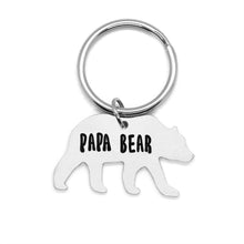 Load image into Gallery viewer, Papa Bear Keychain
