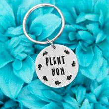 Load image into Gallery viewer, Plant Mom Keychain
