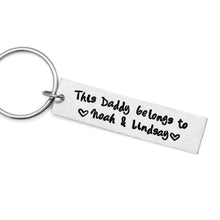 Load image into Gallery viewer, This Daddy Belongs To Keychain
