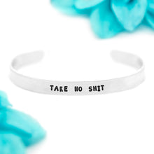 Load image into Gallery viewer, Take No Shit Bracelet
