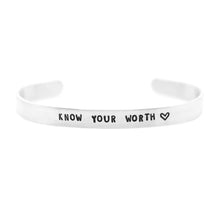 Load image into Gallery viewer, Know Your Worth Bracelet
