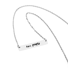 Load image into Gallery viewer, Ew, People Necklace
